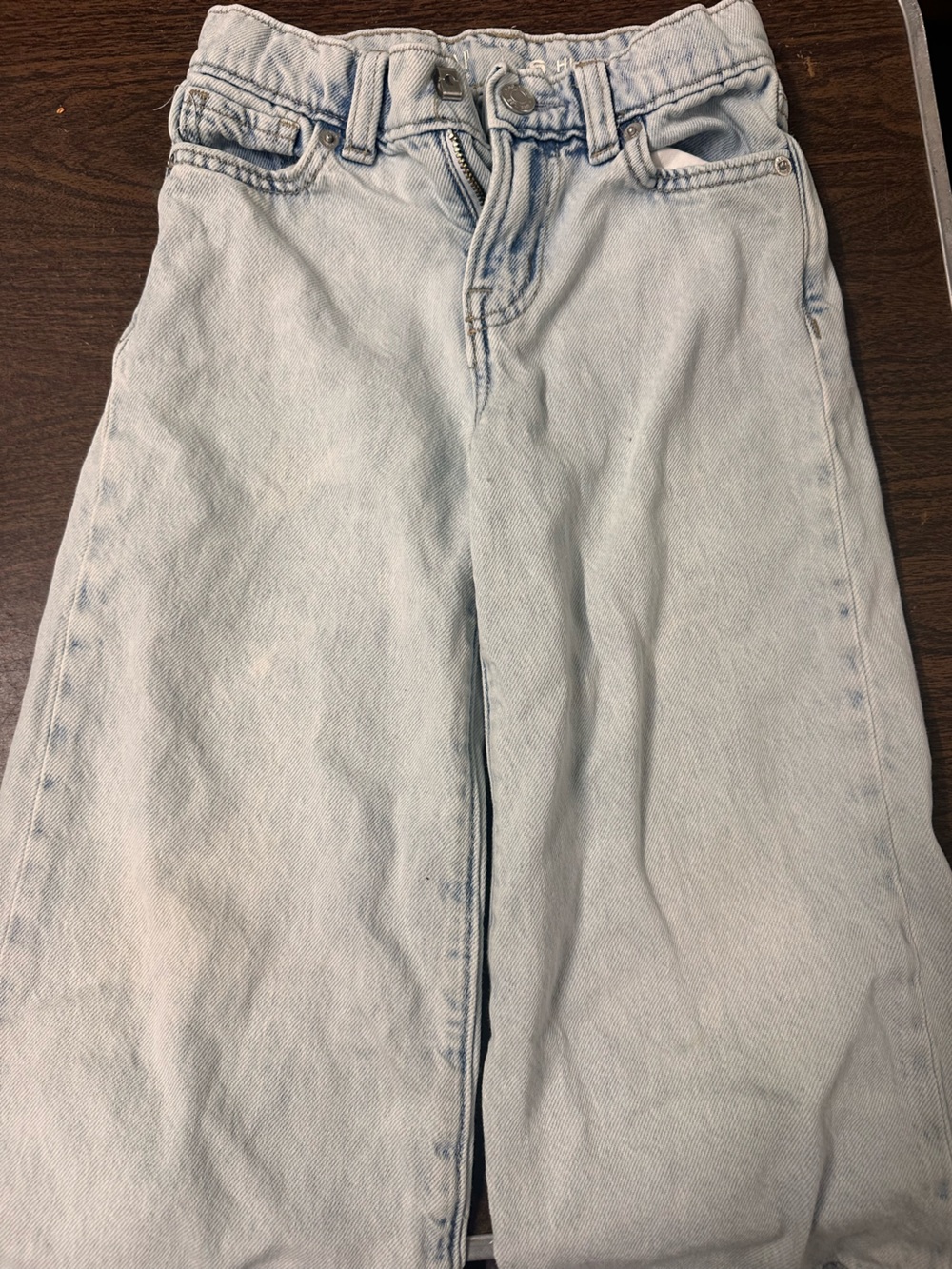GAP Light Blue Girls Jeans - wide leg fit